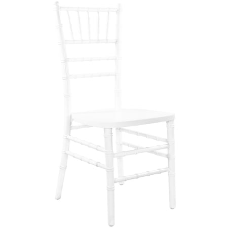Flash Furniture Advantage White Chiavari Chair WDCHI-W